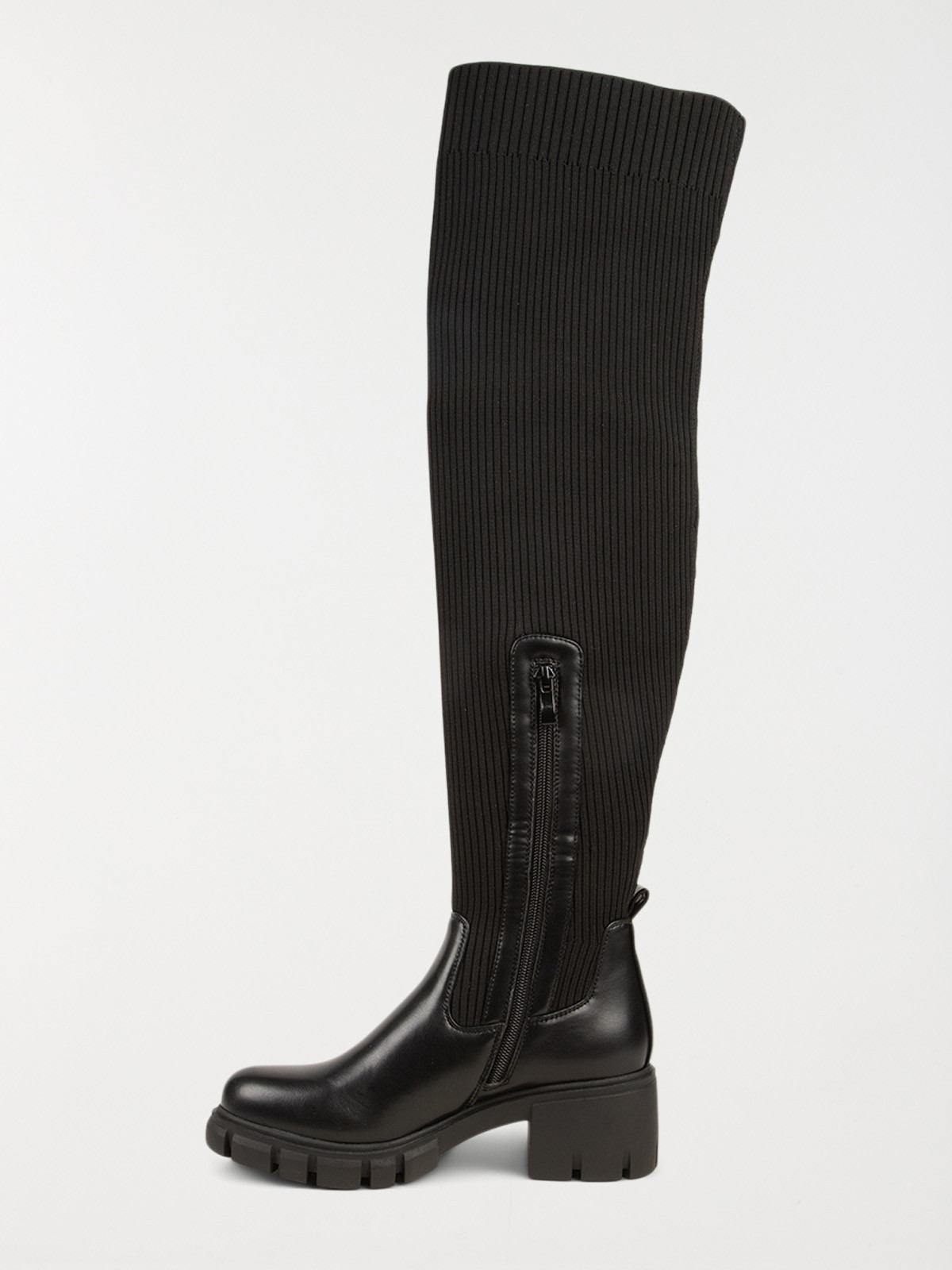 Cuissarde chaussette femme noir (36-41)