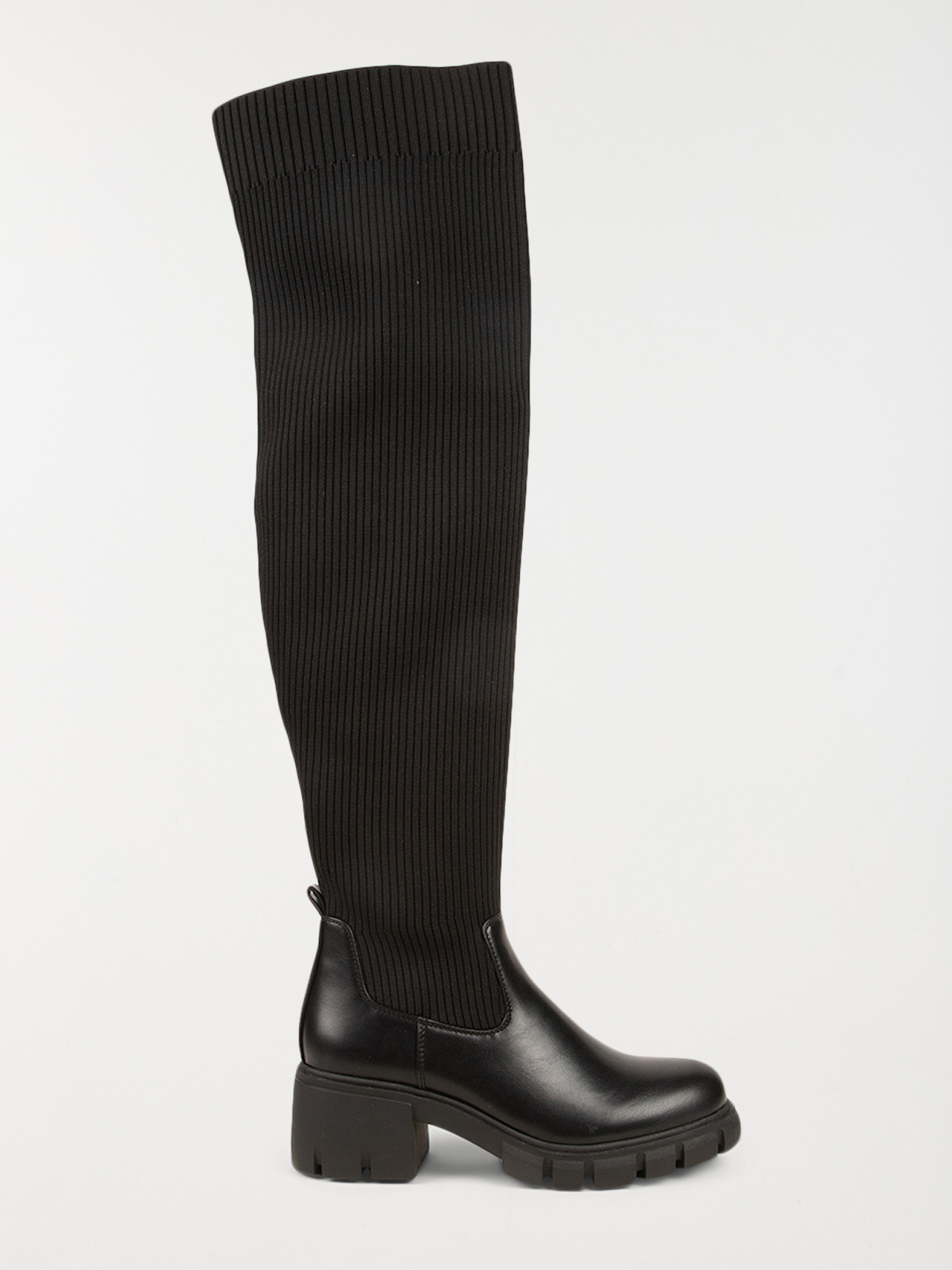 Cuissarde chaussette femme noir (36-41)