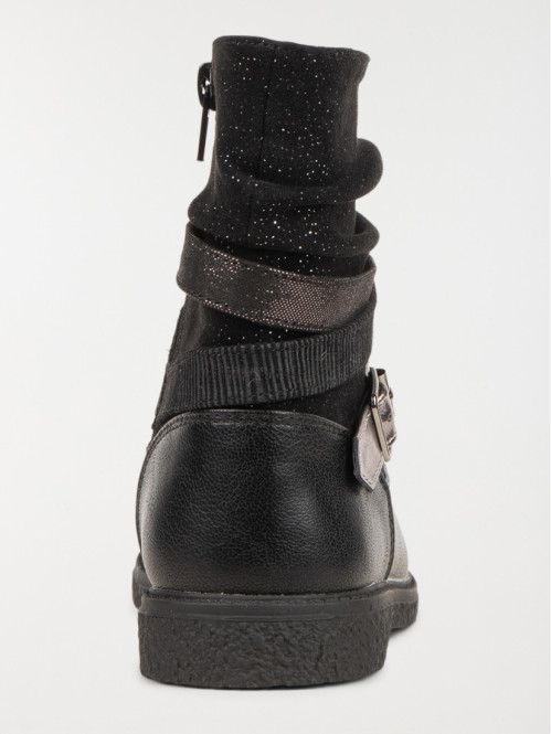 Bottines effet pailleté...