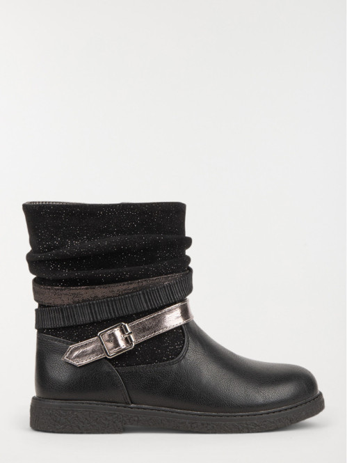 Bottines effet pailleté...