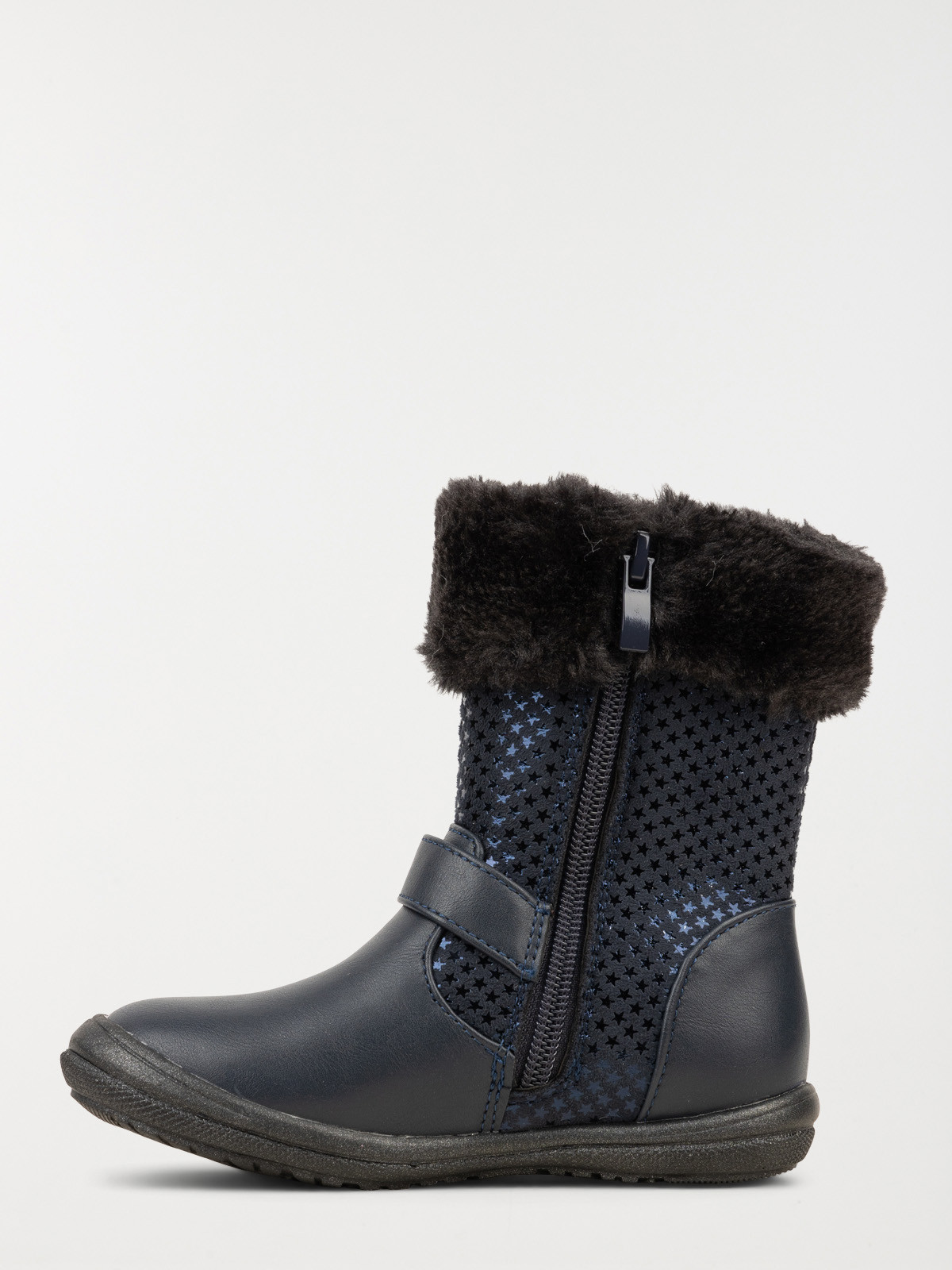 Bottes fourrées étoiles fille (25-30)