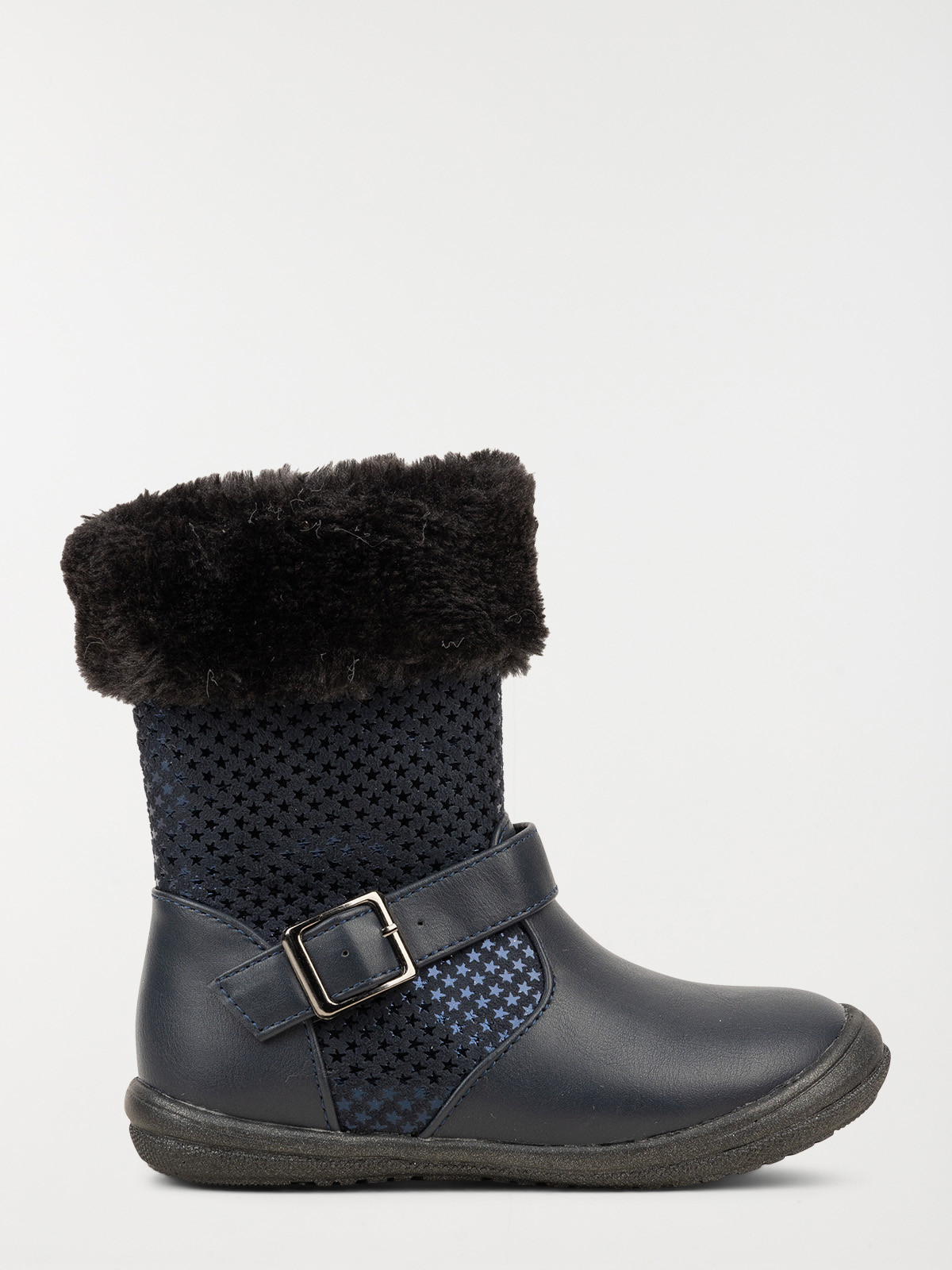 Bottes fourrées étoiles fille (25-30)