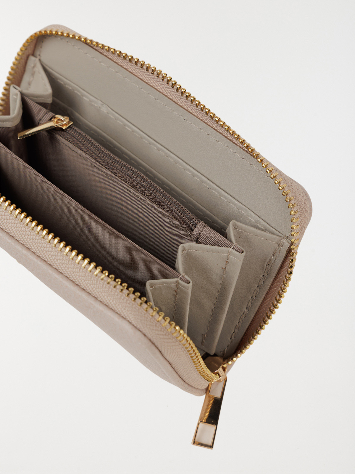 Portefeuille zippée petit format femme