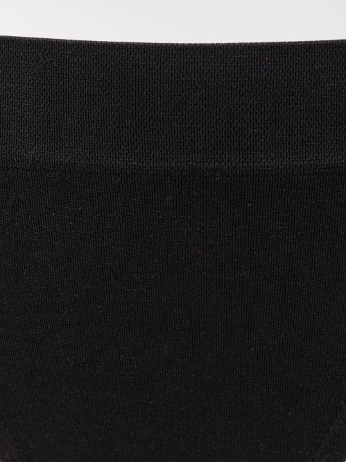 Slip midi seamless noir femme