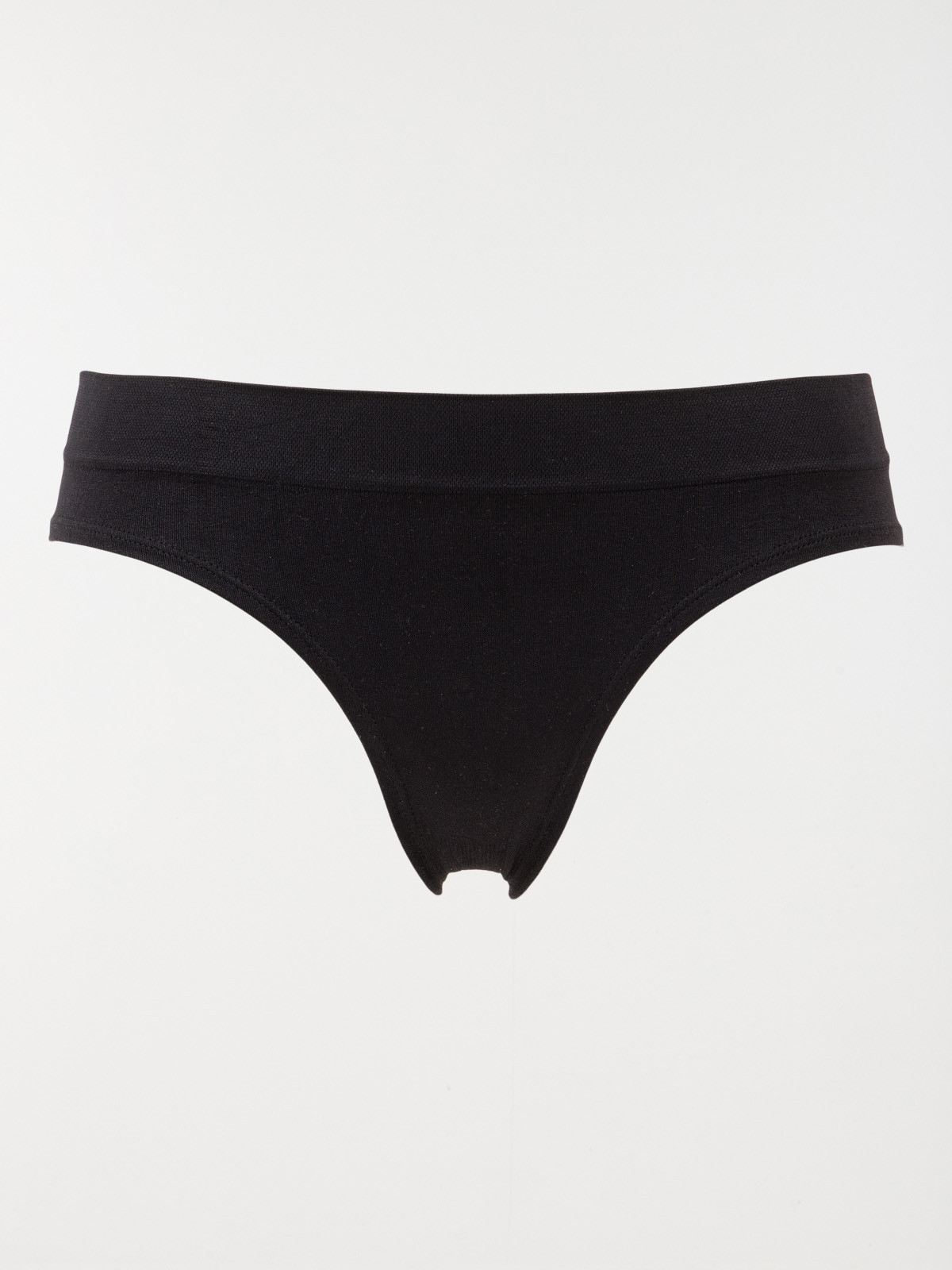 Slip midi seamless noir femme