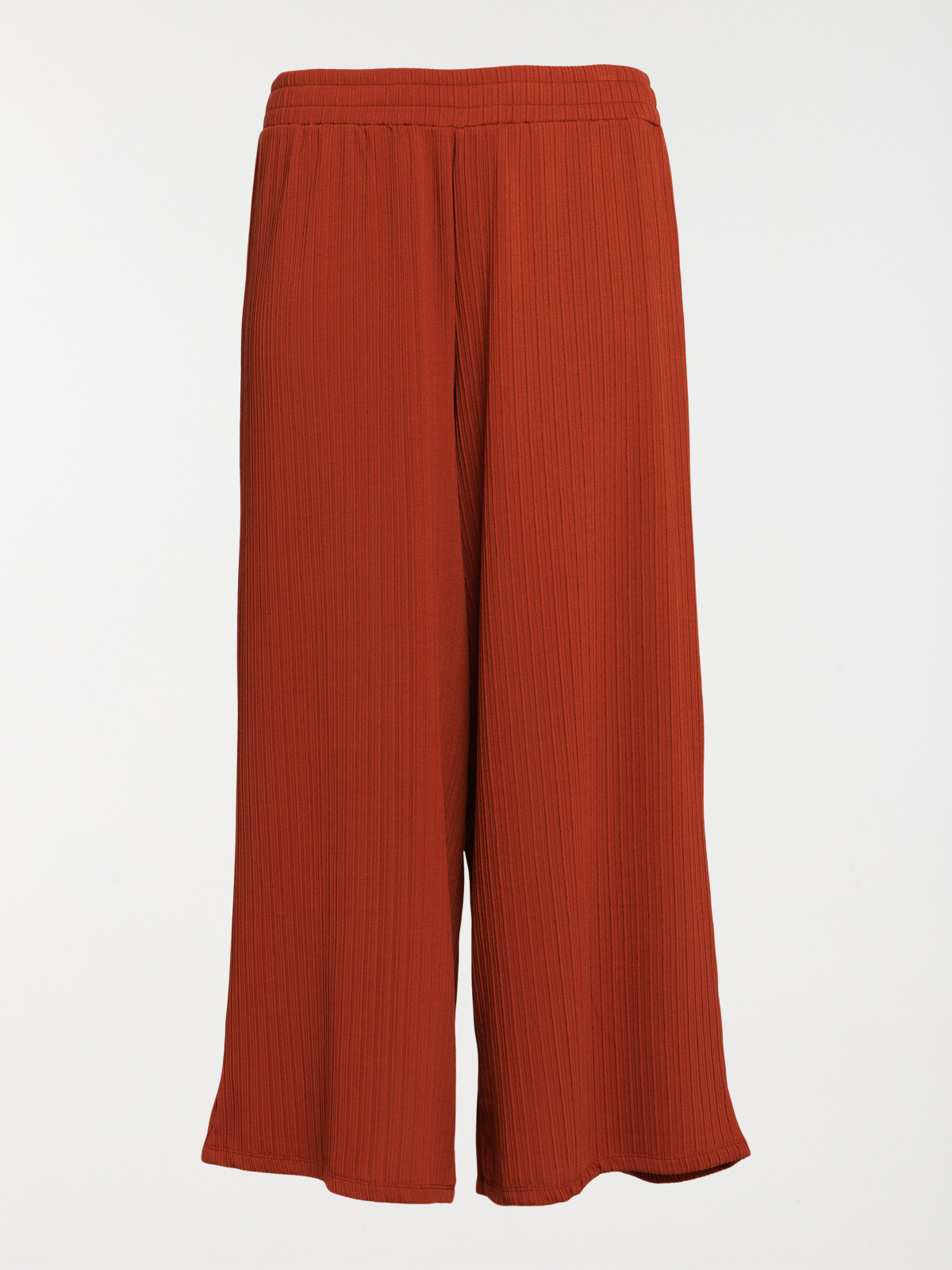 Pantalon large grande taille femme