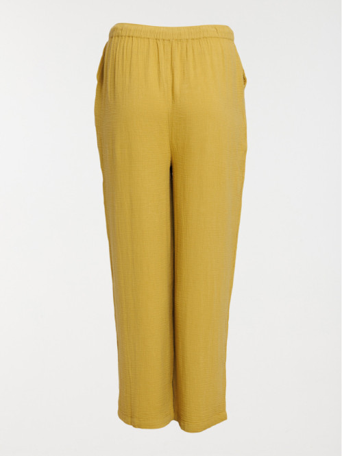 Pantalon gaze coton grande...