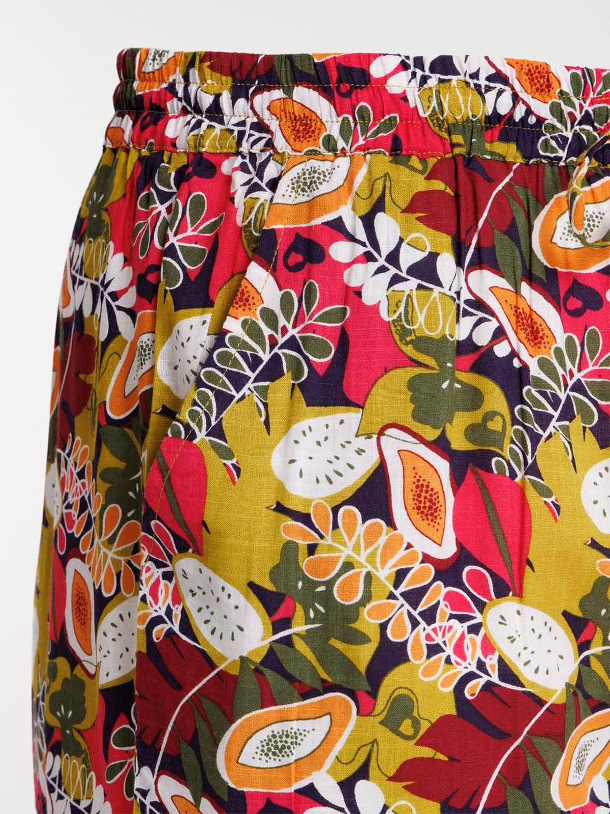 Pantalon large grande taille femme
