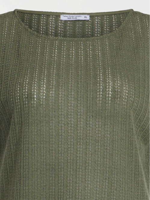 T-shirt maille grande...