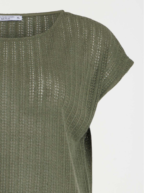 T-shirt maille grande...