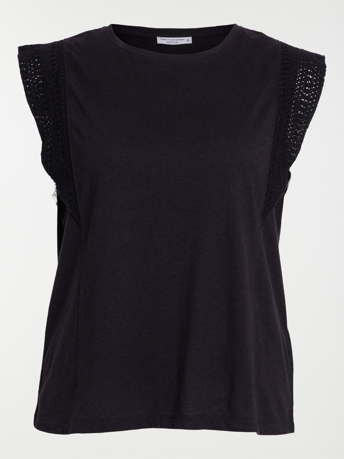 T-shirt noir grande taille femme T-shirt noir grande taille femme