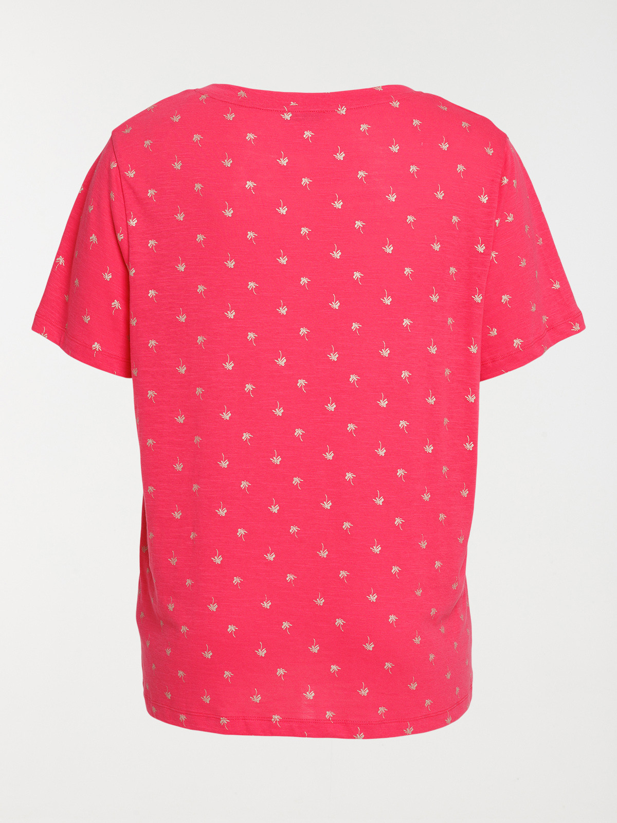 T-shirt palmier grande taille femme