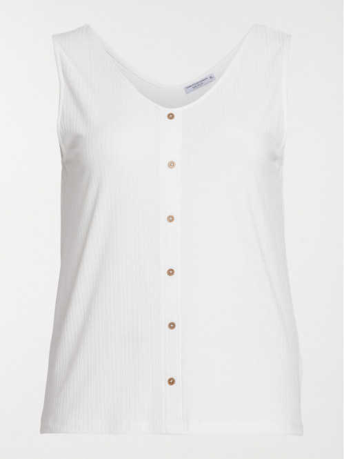 Débardeur écru grande...