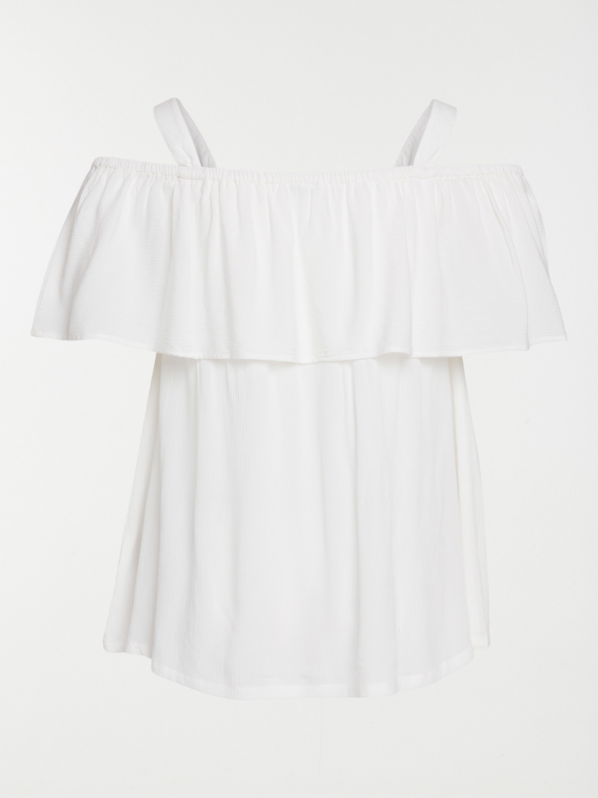 Débardeur perles grande taille femme