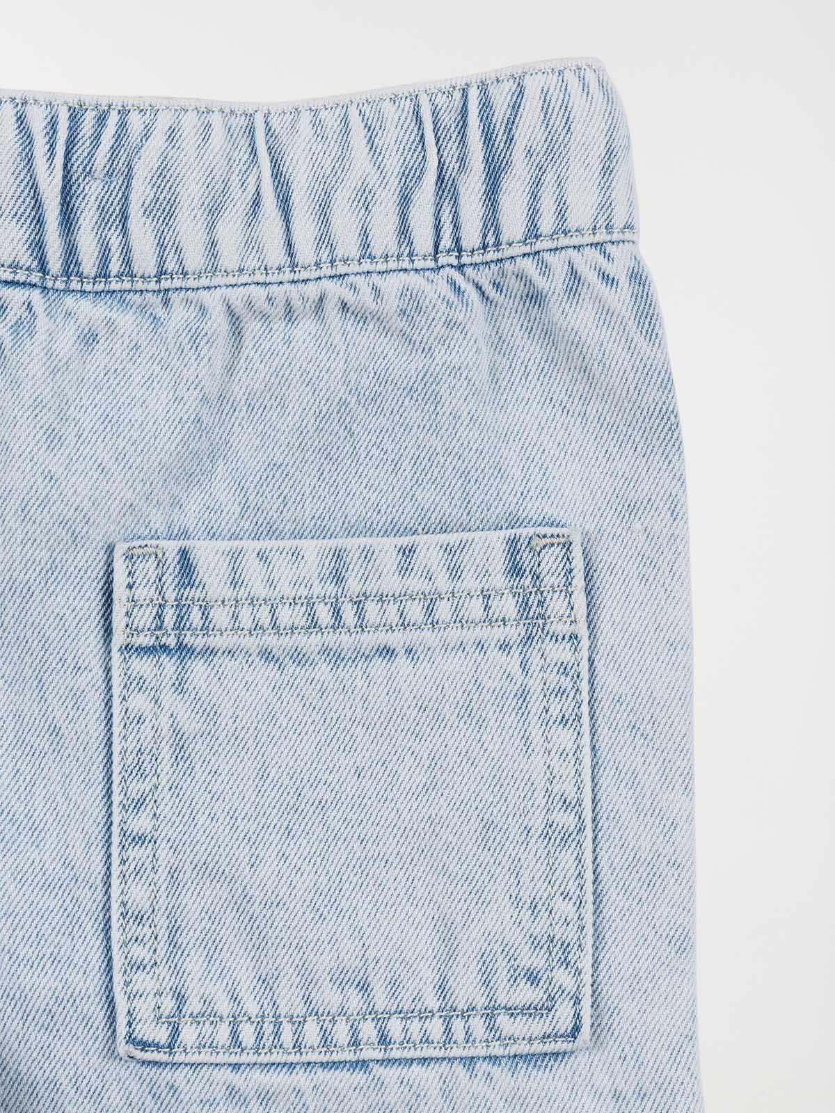 Bermuda jean élastiqué garçon (3-12A)