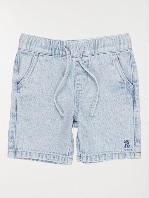 Bermuda jean élastiqué...