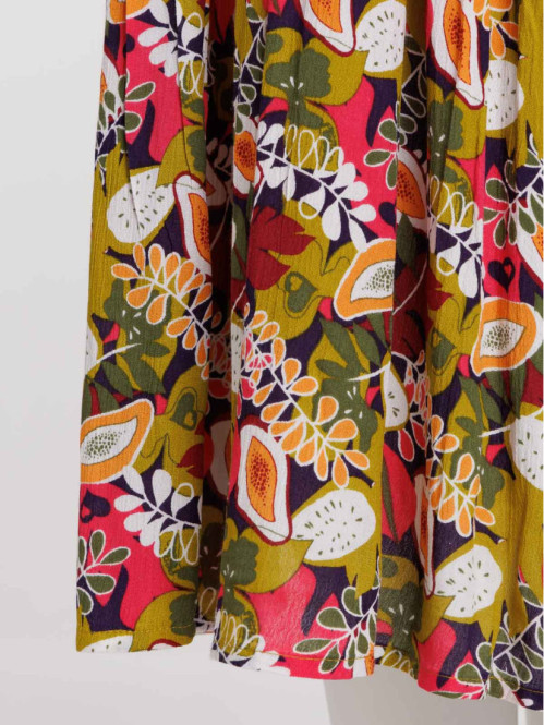 Jupe longue imprimée grande...