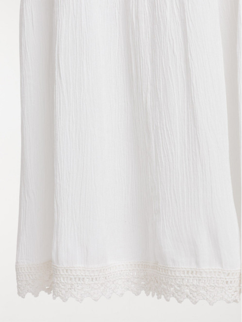 Jupe longue écru grande...