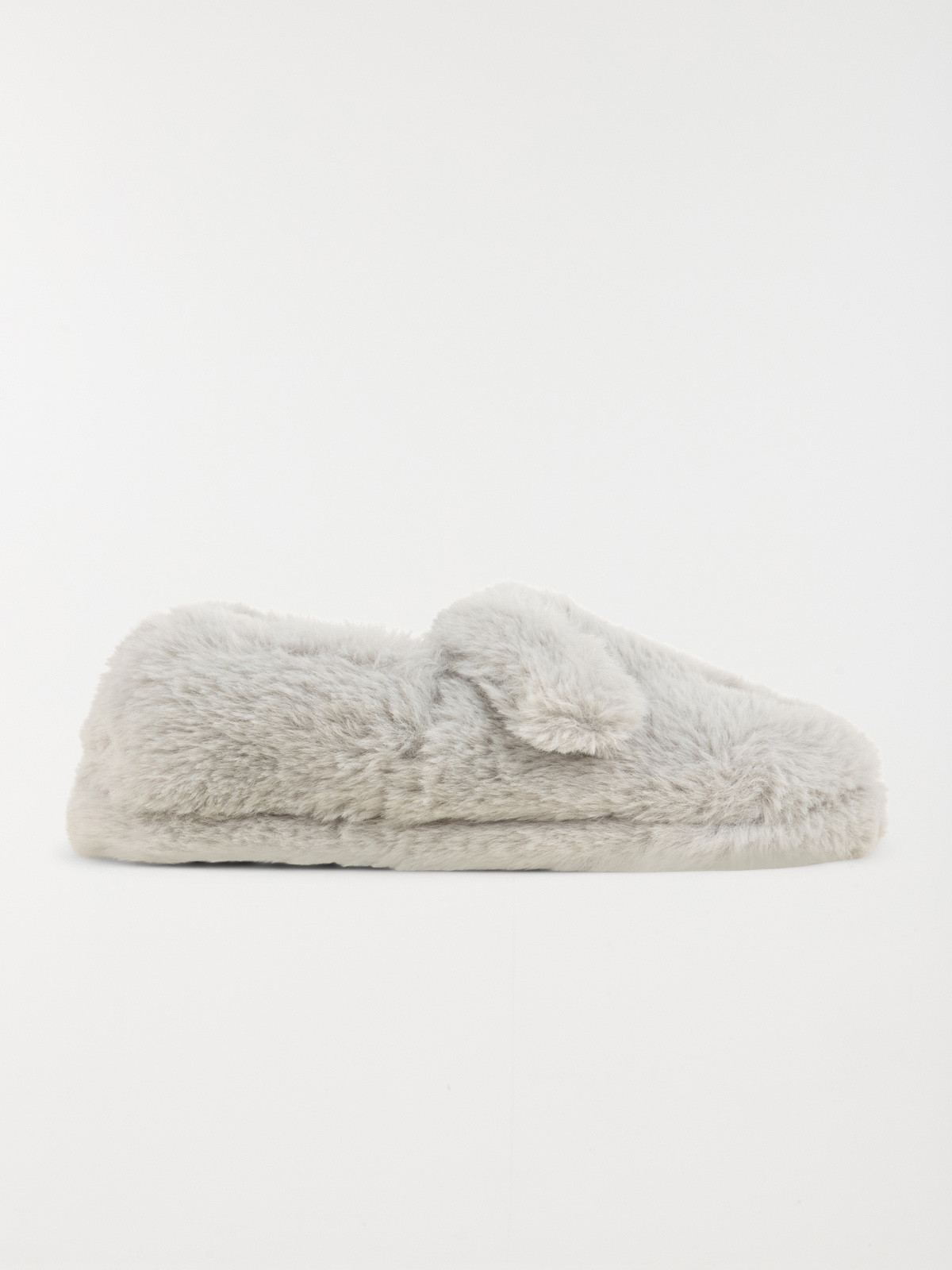 Chaussons lapin femme gris (36-41)