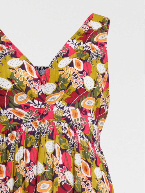 Robe longue motif grande...