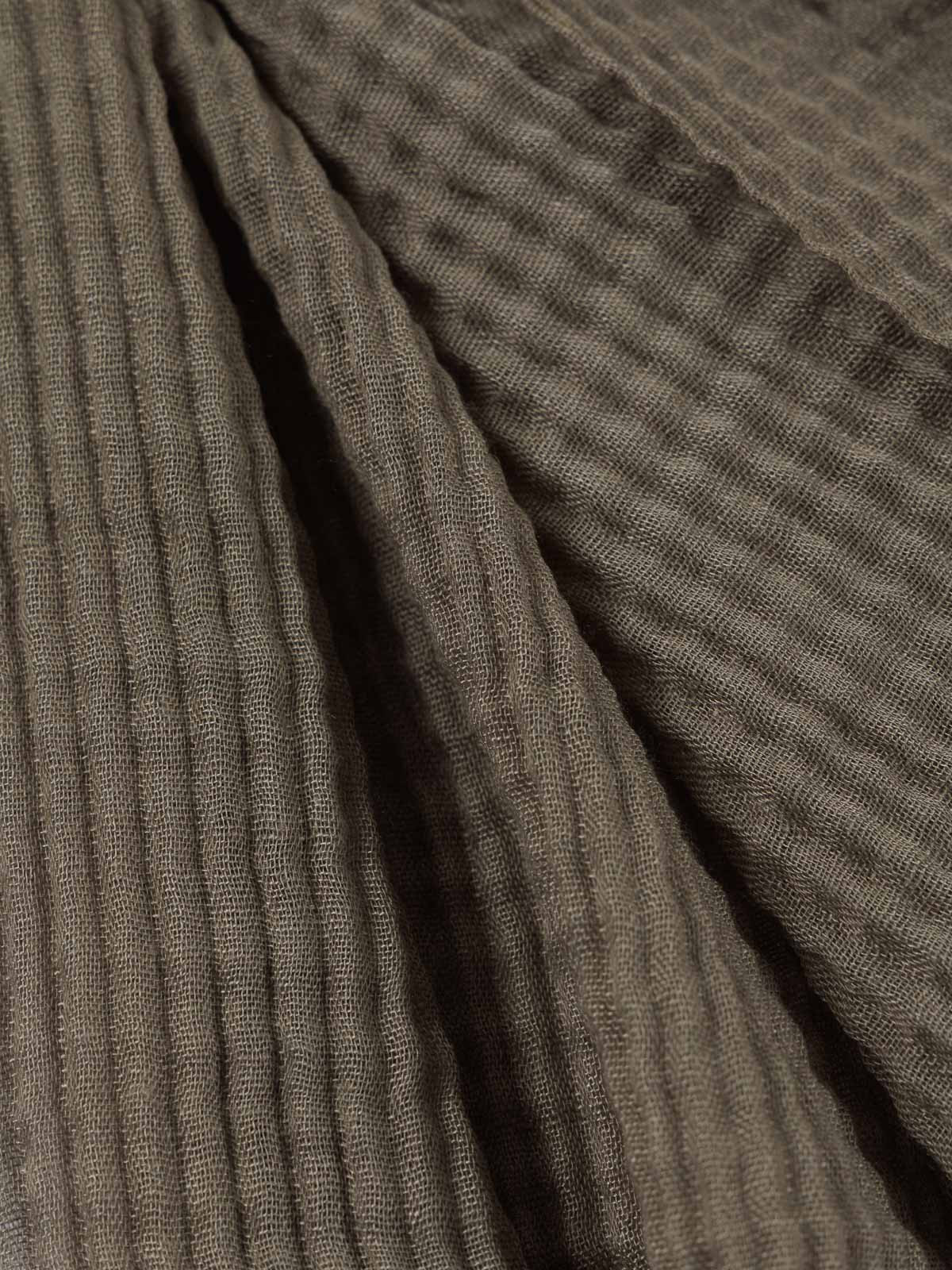 Foulard tilleul pompon femme