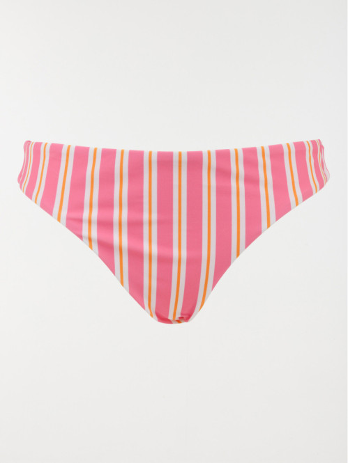 Culotte de bain rayures femme