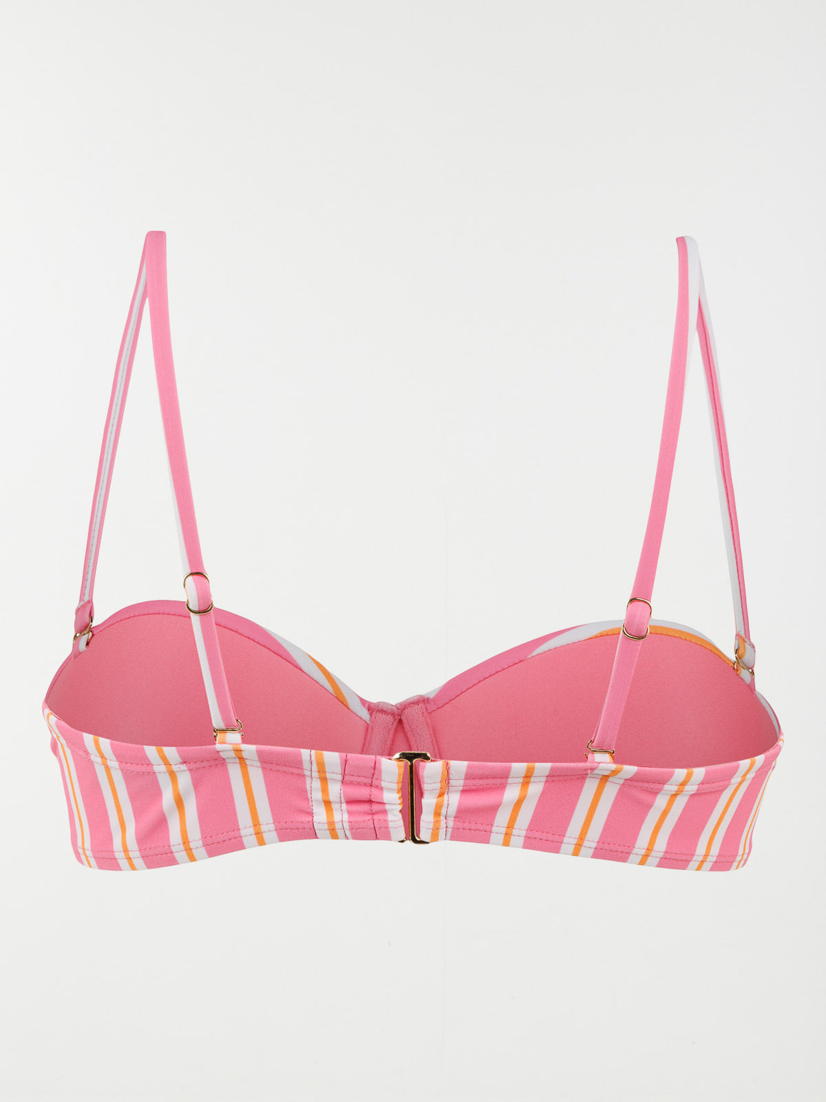 Haut de maillot de bain rayures femme