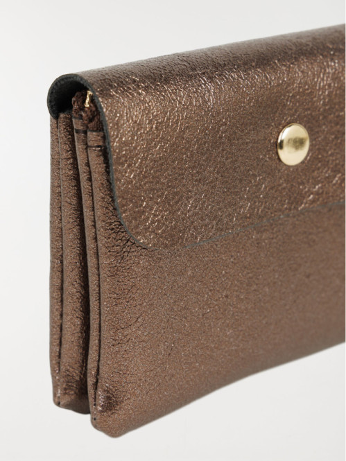 Porte-monnaie à rabat femme