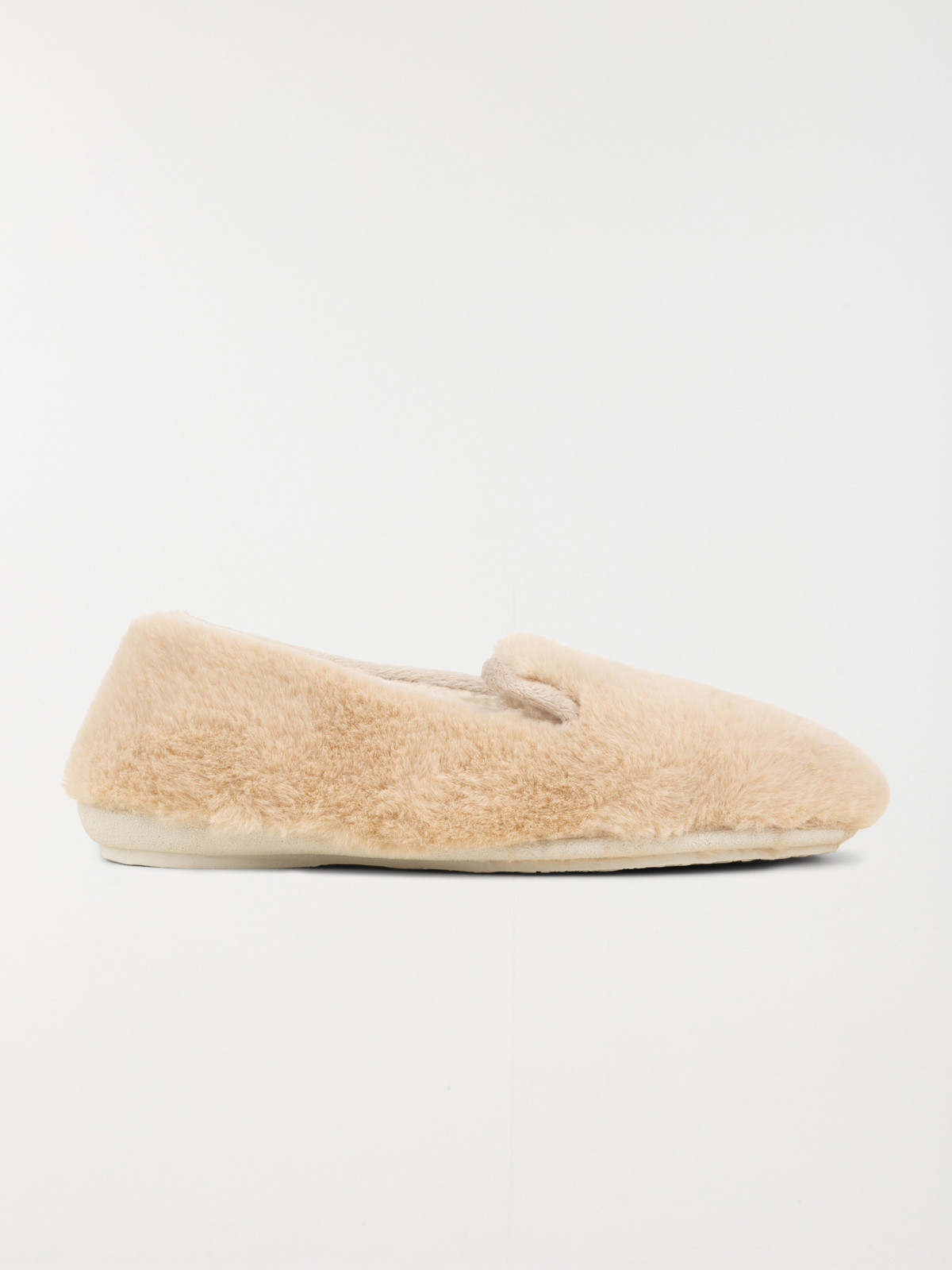 Chaussons beige tout doux femme (36-41)