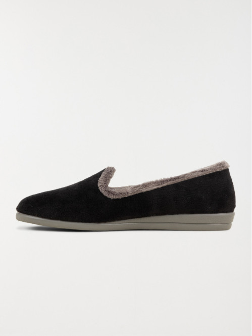 Chaussons noir femme (36-41)