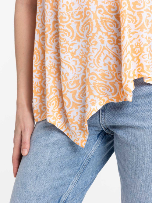 Débardeur asymétrique femme