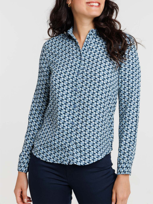 Chemise graphique denim...