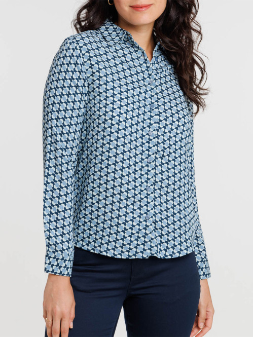 Chemise graphique denim...