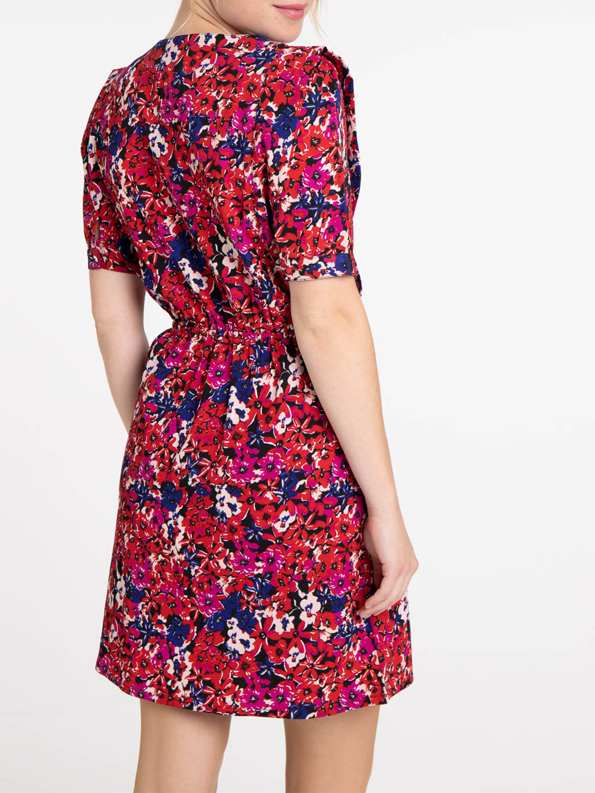 Robe imprimée fleuri femme