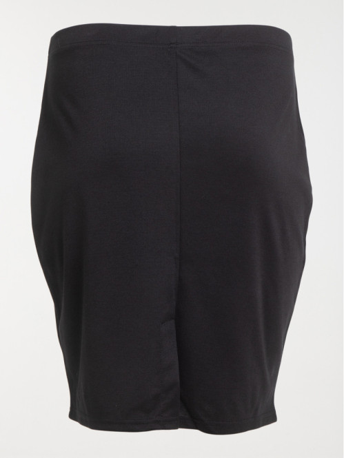 Jupe noire grande taille femme