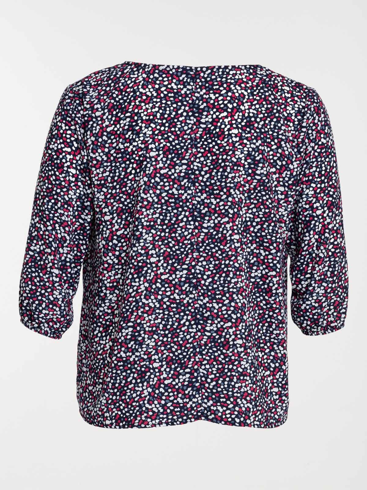 Blouse imprimée grande taille femme