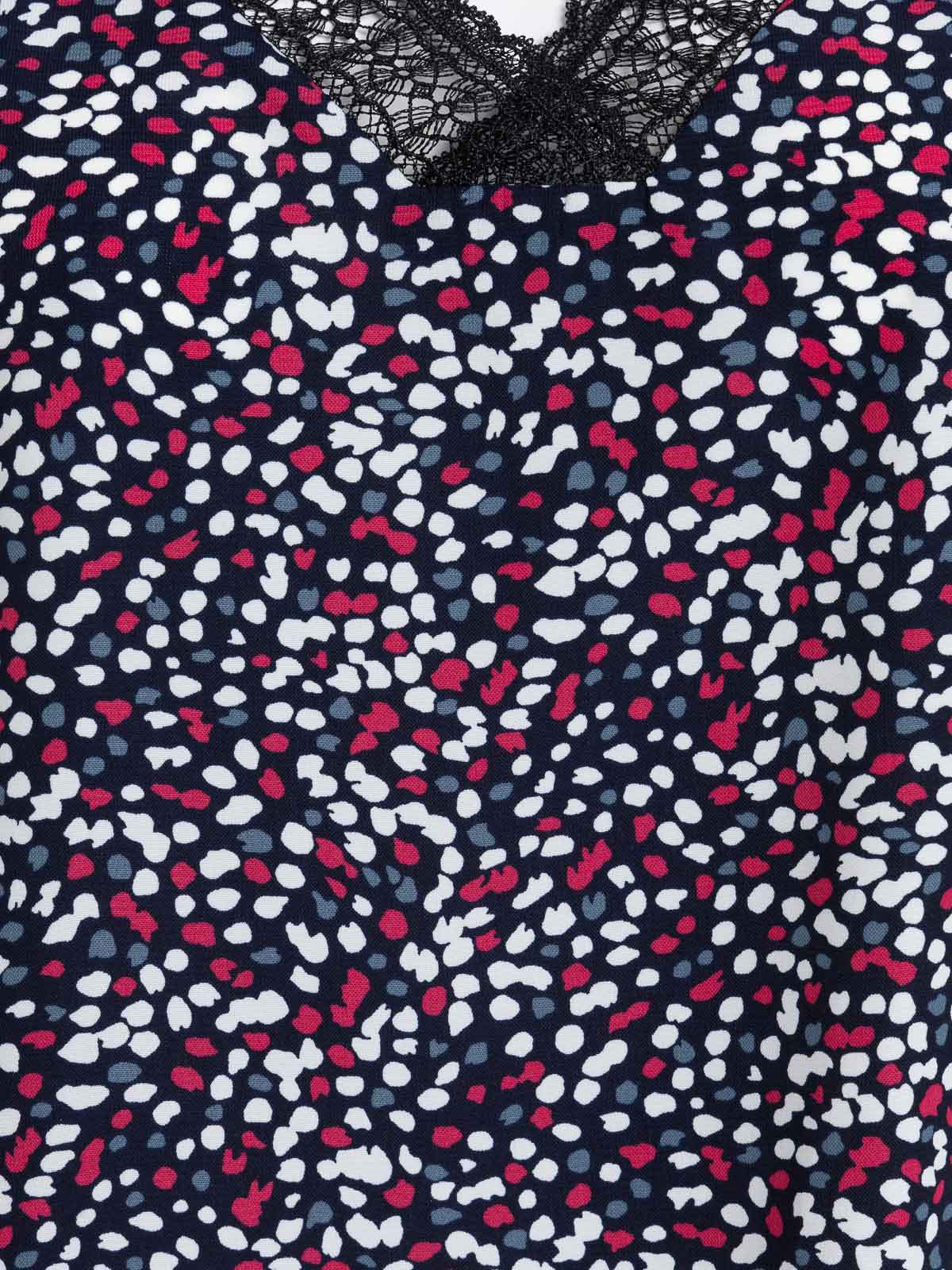 Blouse imprimée grande taille femme