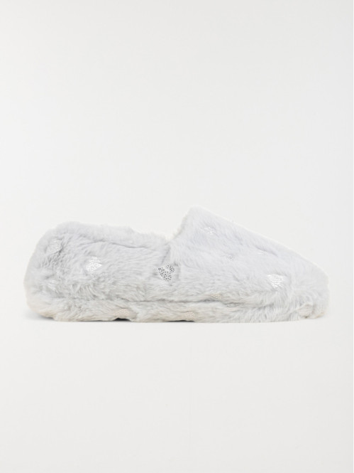 Chaussons coeur all over femme (36-41)