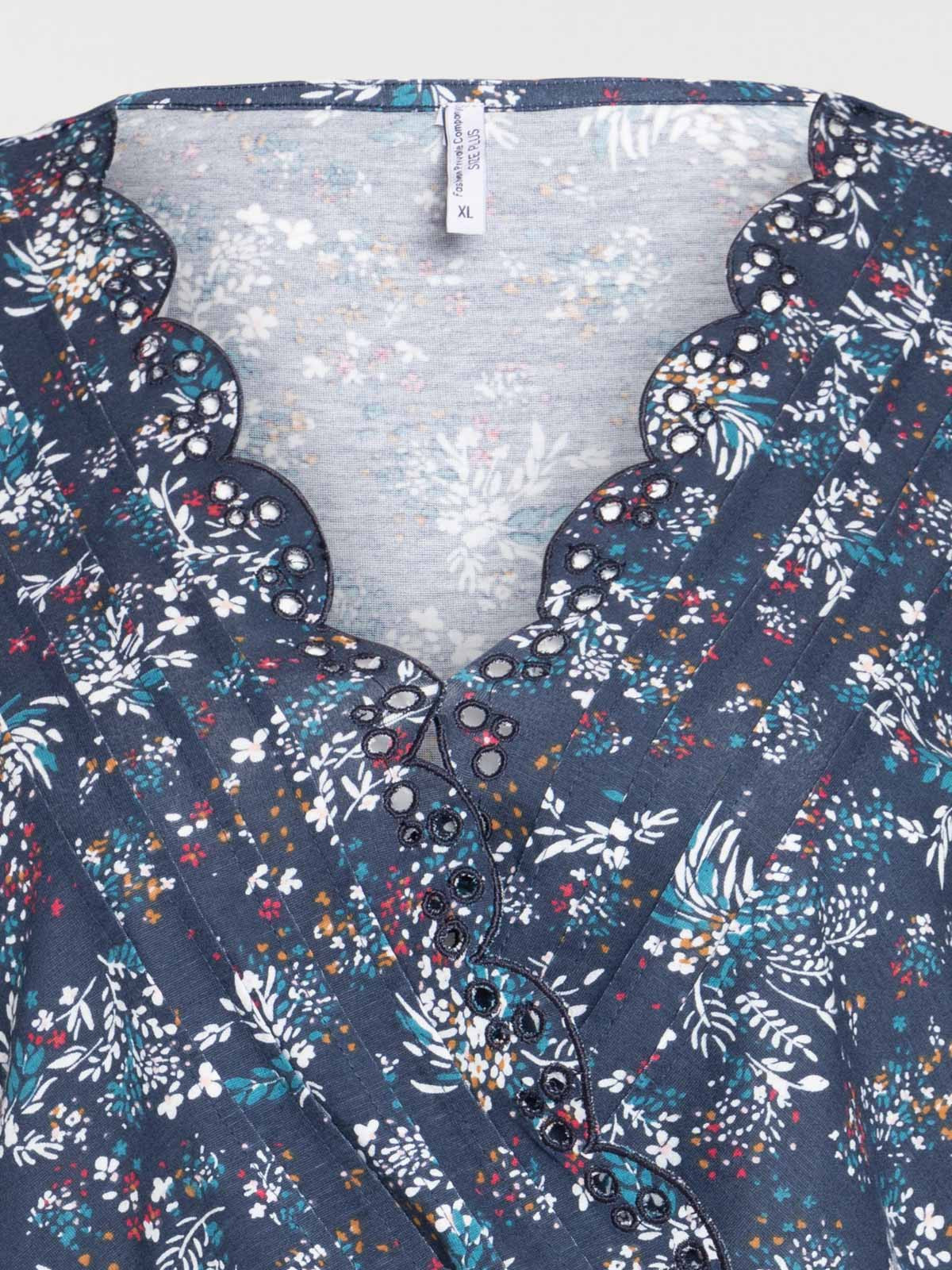 T-shirt imprimé grande taille femme