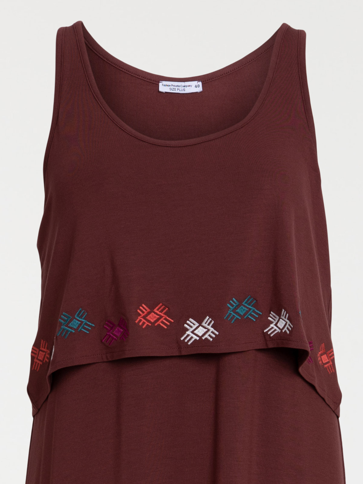 Robe longue grande taille femme