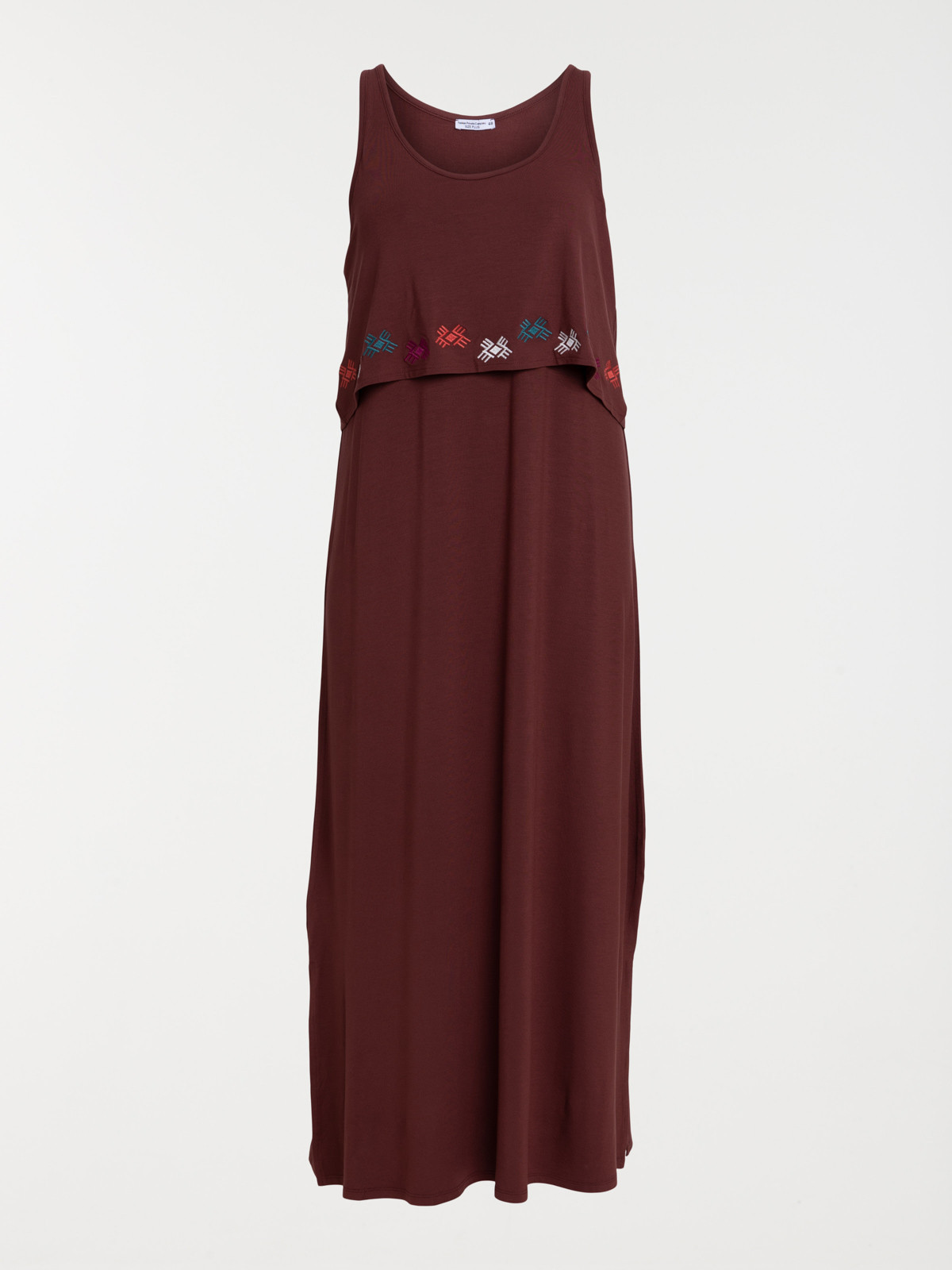 Robe longue grande taille femme