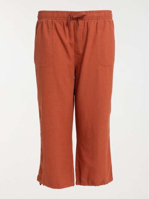 Pantacourt grande taille femme