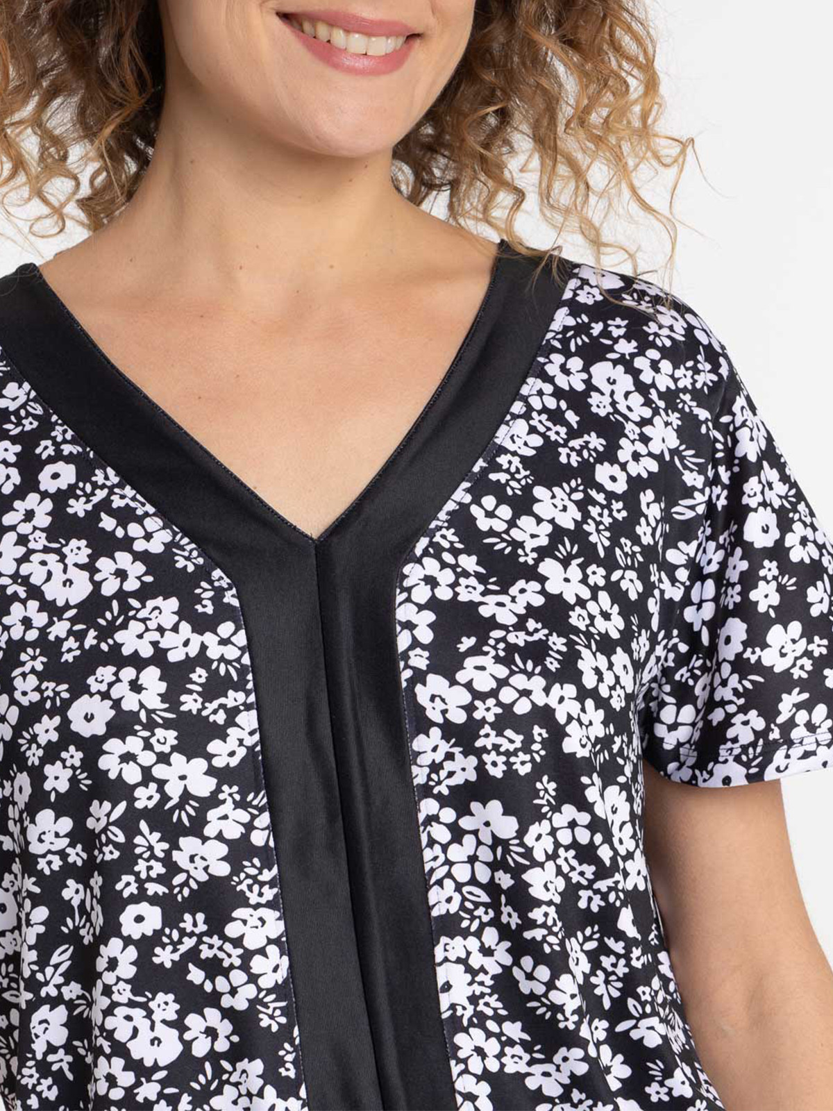 T-shirt imprimé manches courtes femme