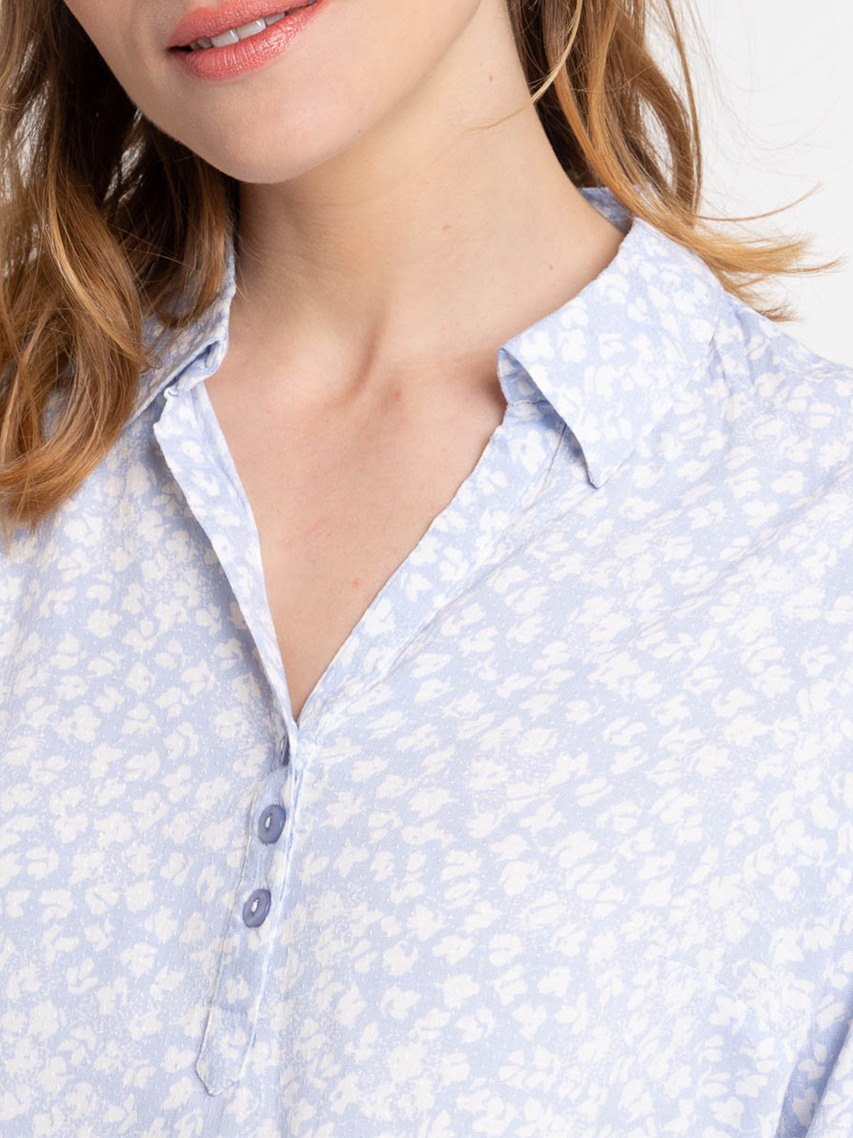 Chemise serenity blue femme