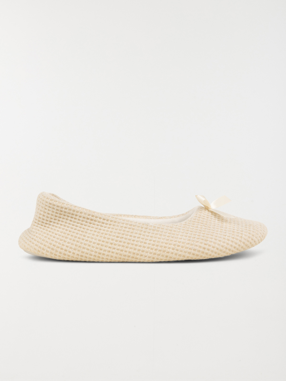 Chausson ballerine beige femme (37-42)