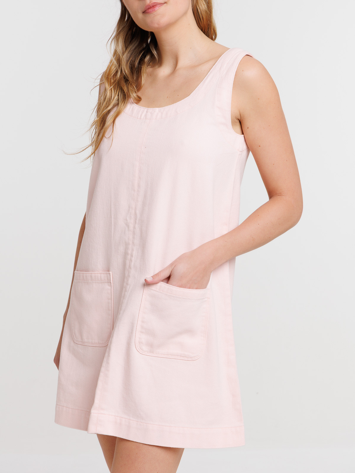 Robe courte retro pink femme