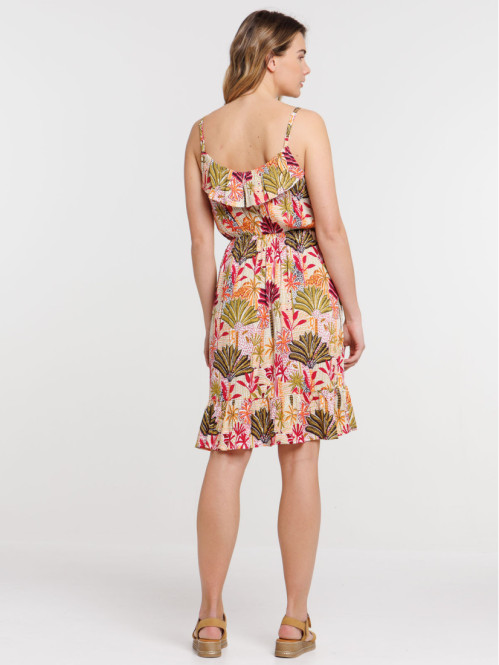 Robe courte femme motif...