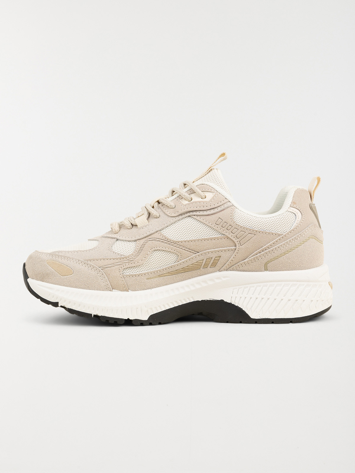 Baskets lacets femme beige (36-41) Baskets lacets femme beige (36-41)