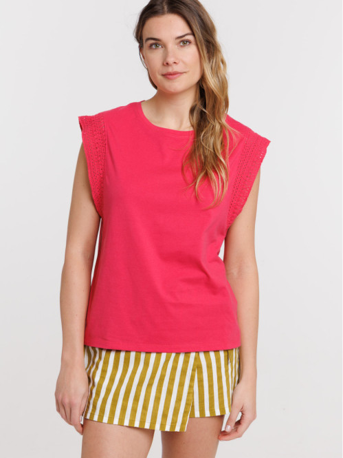 T-shirt manches courtes...