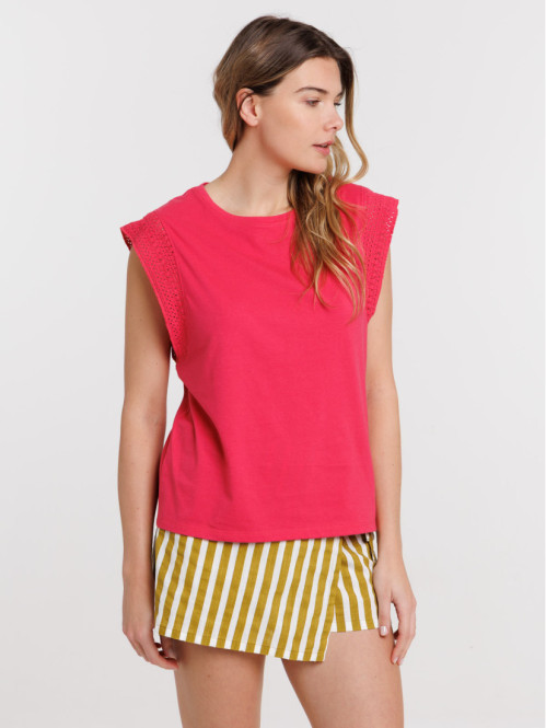 T-shirt manches courtes...